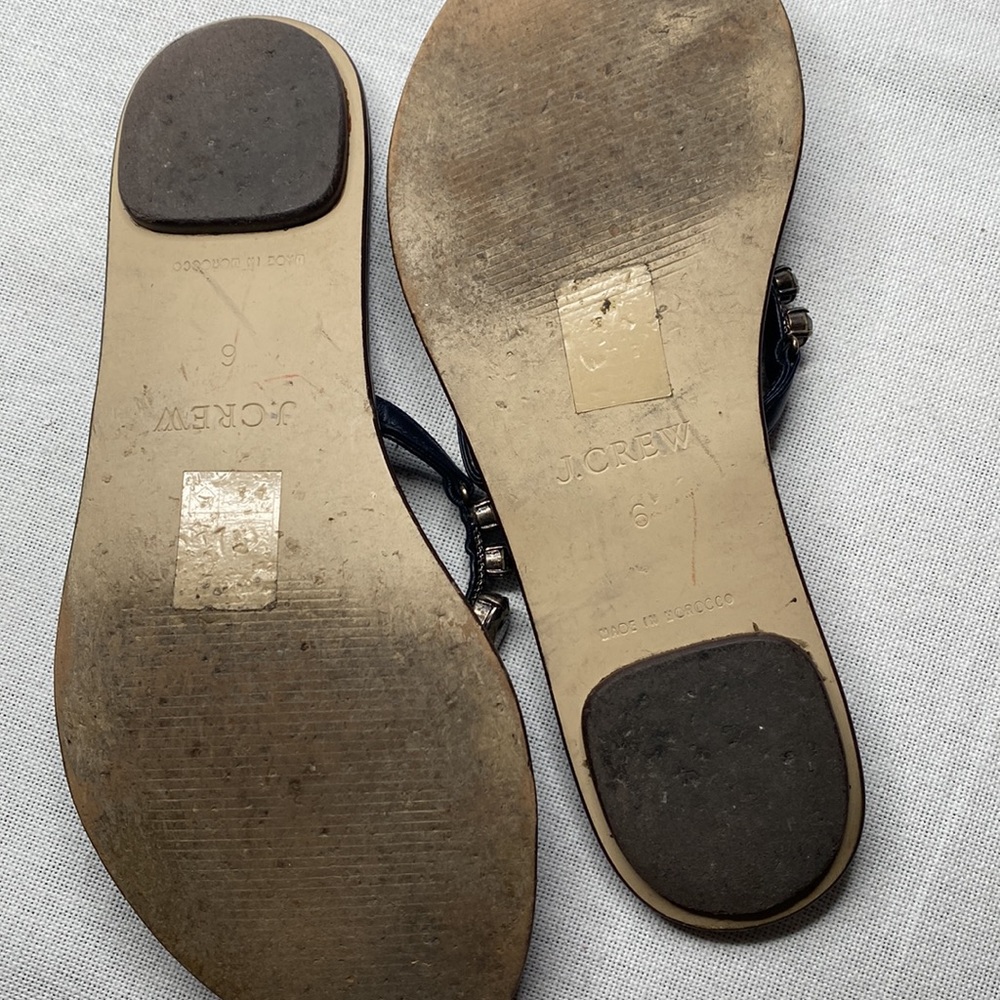 JCrew  Rhinestone Sandals - Picture 4 of 4